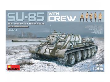 MiniArt 35178 SU-85 Früh. Prod. 1943 m. Bes. (5) - Massstab 1:35
