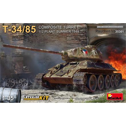MiniArt 35301 T-34/85 Comp.Turm 112 Som.1944 Int. - Massstab 1:35