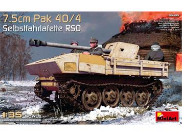 MiniArt 35483 7,5 cm PaK40/4 auf RSO (3) - Massstab 1:35