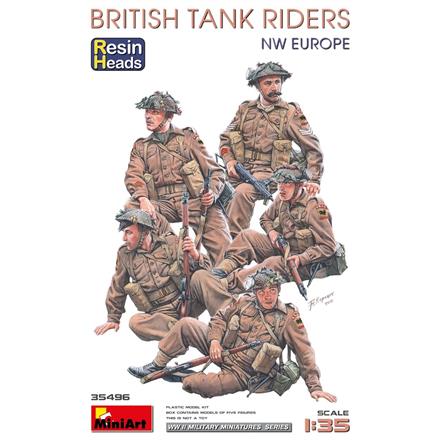 MiniArt 35496 Figuren Brit. Soldaten mitfahr. (5)RH - Massstab 1:35