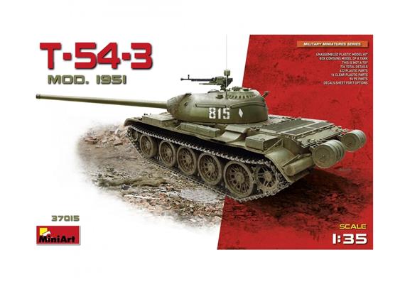 MiniArt 37015 T-54-3 Mod. 1951 - Massstab 1:35