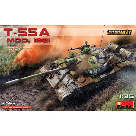 MiniArt 37020 T-55A Mod. 1981 Interieur - Massstab 1:35