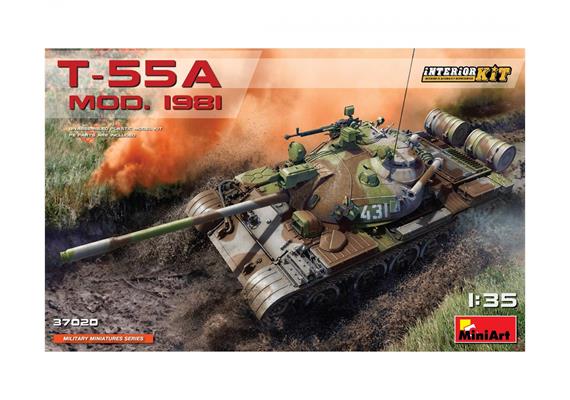 MiniArt 37020 T-55A Mod. 1981 Interieur - Massstab 1:35 | Bild 1