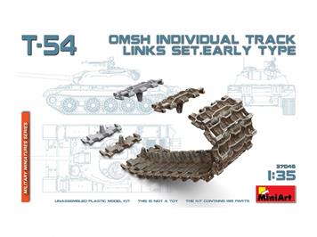 MiniArt 37046 T-54 OMSh Einzelkettenglieder Früh. - Massstab 1:35