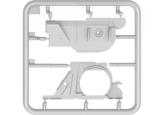 MiniArt 37051 T-54 Getriebeblock Frühe Prod. - Massstab 1:35 | Bild 5