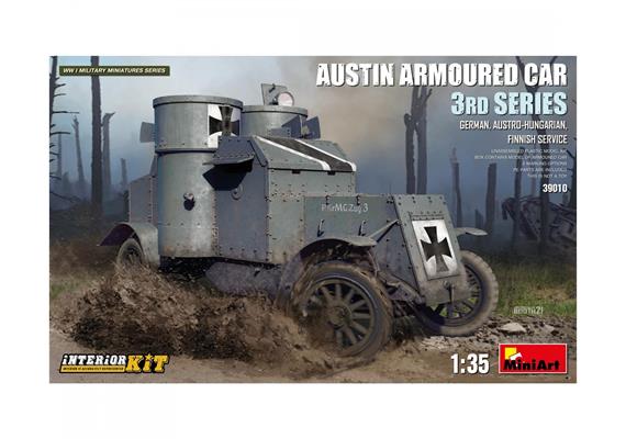 MiniArt 39010 Austin Spähpanzer 3Ser. Dt. Inter. - Massstab 1:35 | Bild 1