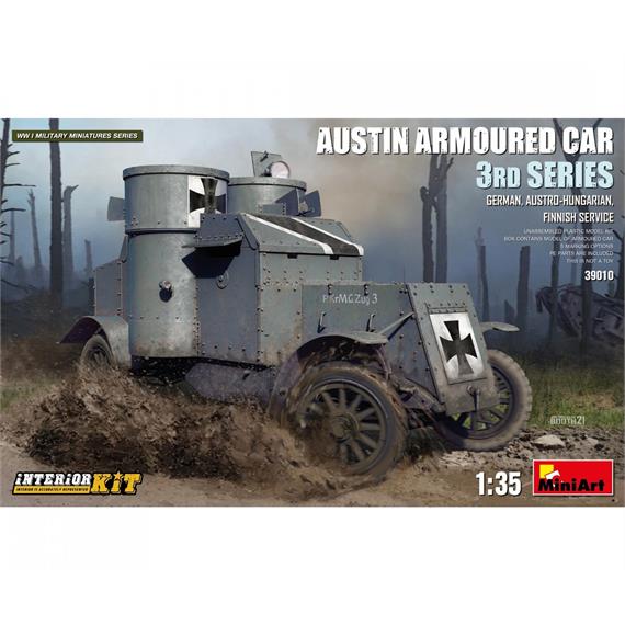 MiniArt 39010 Austin Spähpanzer 3Ser. Dt. Inter. - Massstab 1:35