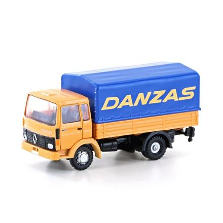 miNis LC4863 Renault JK75 mit Pritsche/Plane, DANZAS - N (1:160)