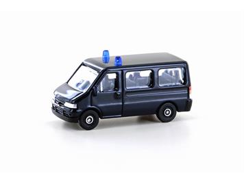Minis LC61311 Fiat Ducato II Bus, dunkelblau mit Blaulicht - N (1:160)
