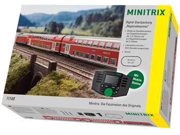 Minitrix 11148 Digital-Startpackung "Regionalexpress" - N (1:160)
