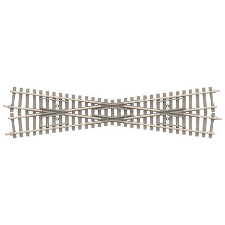 Minitrix 14573 Kreuzung - 15° mit Betonschwellen Länge 129,8 mm - N (1:160)