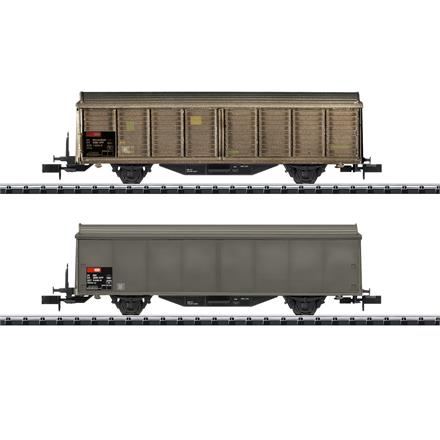 Minitrix 15307 Schiebewandwagen-Set SBB, 2er Set - N (1:160)