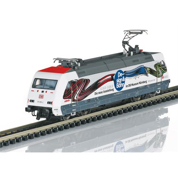 Minitrix 16087 E-Lok BR 101 der DB AG, "Design & Bahn", digital DCC/MM/mfx mit Sound - N