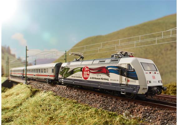 Minitrix 16087 E-Lok BR 101 der DB AG, "Design & Bahn", digital DCC/MM/mfx mit Sound - N | Bild 4