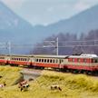 Minitrix 16883 Elektrolok SBB Re 4/4 II "Swiss Express, 11141", digital DCC mit Sound, N | Bild 2