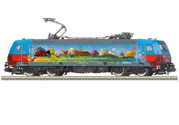 Minitrix 16906 E-Lok BR 185.2 "Günni Güterzug" der DB AG, digital DCC/mfx Sound - N | Bild 2