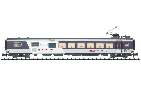 Minitrix 18440 EuroCity Speisewagen Bauart EW III WR - N (1:160)