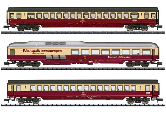 Minitrix 18715 Schnellzugwagen-Set „Sonder-TEE“, 3-teilig - N (1:160) | Bild 1