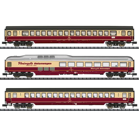 Minitrix 18715 Schnellzugwagen-Set „Sonder-TEE“, 3-teilig - N (1:160)