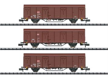Minitrix 18901 Güterwagen-Set Gbs 258 DB AG - N (1:160)