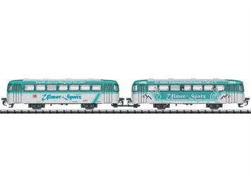 Minitrix 18903 Beiwagen-Set Baureihe VB 996 und VB 998 - N (1:160)