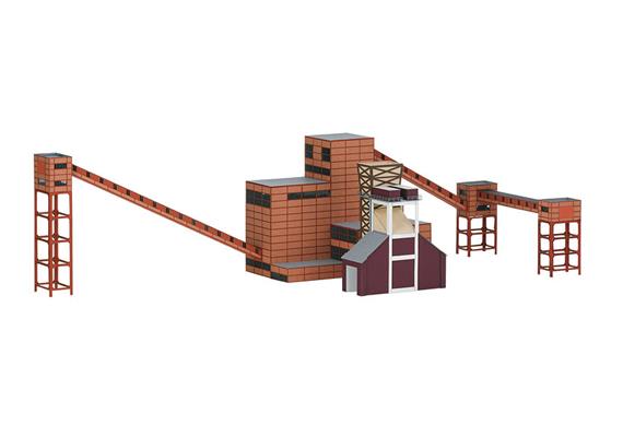 Minitrix 66314 Bausatz Zeche Zollverein "Kokerei 2" N