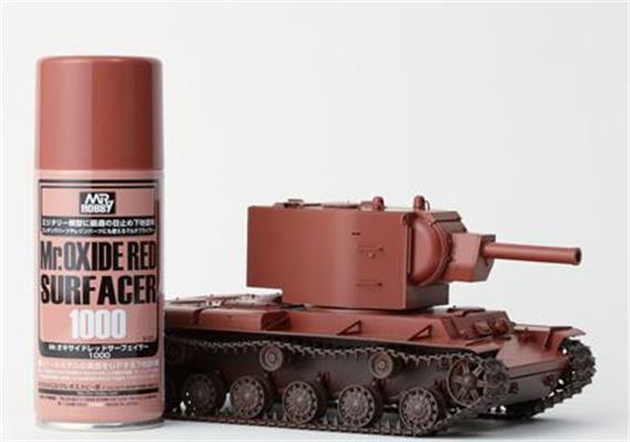 Mr. Hobby (Gunze Sangyo) B-525 Mr. Oxide Red Surfacer 1000 (170 ml) | Bild 2