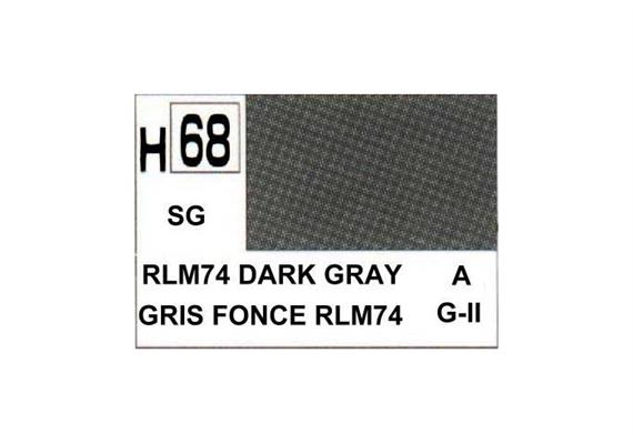Mr. Hobby (Gunze Sangyo) H-068 dunkelgrau RLM74