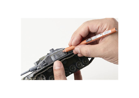 Mr. Hobby PP201 Mr. Weathering Liner "Rust Set" | Bild 3