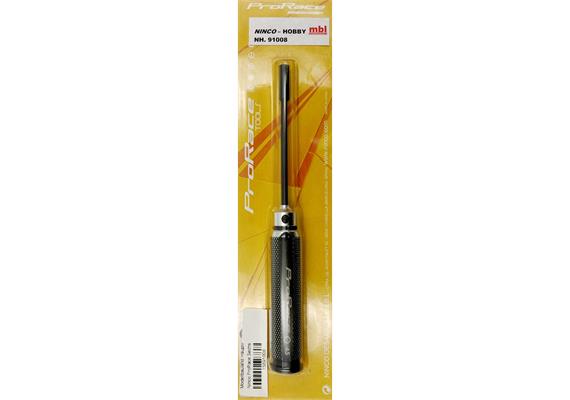 Ninco 91008 ProRace Sechskant-Steckschlüssel 4,5 mm, Länge 100 mm
