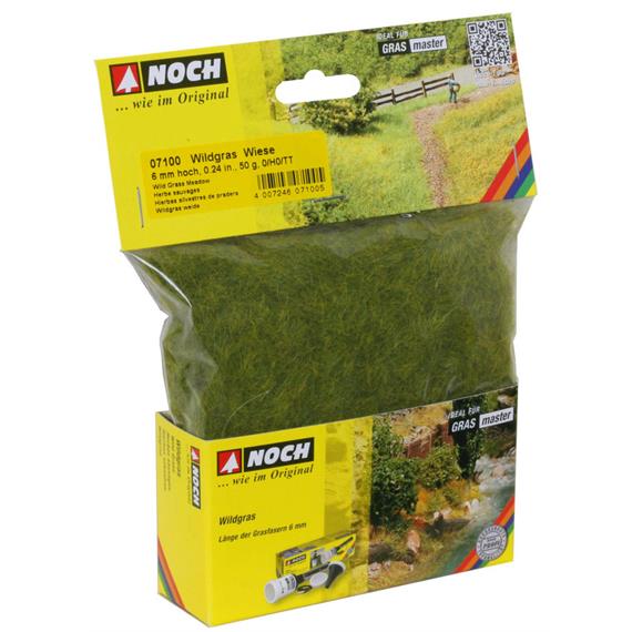 NOCH 07100 Wildgras Wiese 6 mm, 50 g Beutel