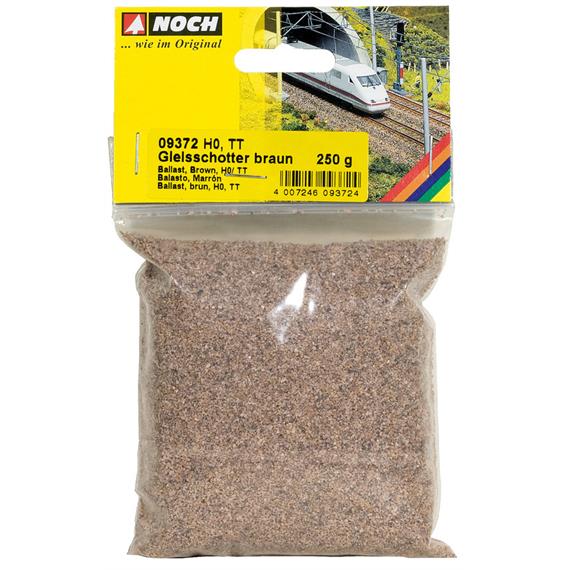 NOCH 09372 Gleisschotter braun, 250 g