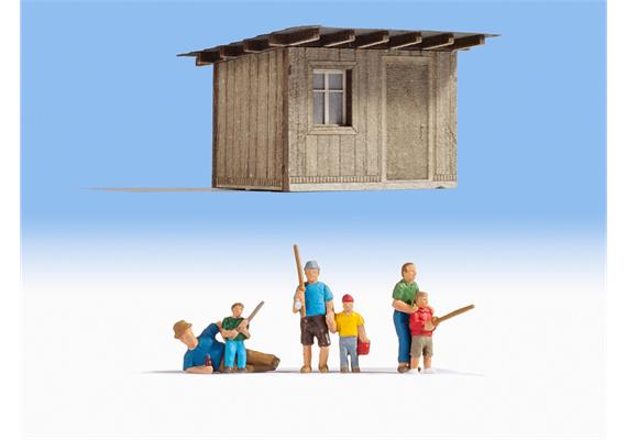 Noch 12036 Laser-Cut "Am Weiher" HO | Bild 2