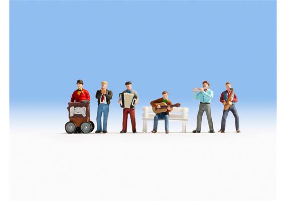 Noch 12820 Sound-Szene "Strassenmusiker" - H0 (1:87) | Bild 2