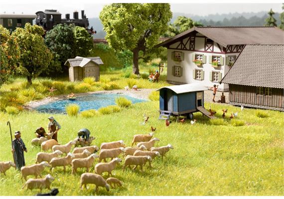 Noch 12961 Schafherde Sound-Szene - N (1:160) | Bild 1