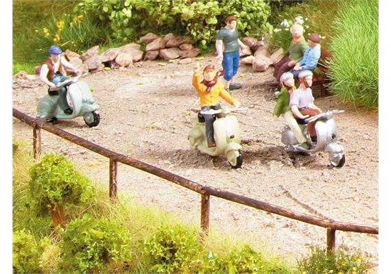 Noch 13015 Stangenzaun - H0 (1:87) | Bild 1