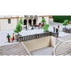 Noch 14215 Balustrade, 22,5 cm lang, 1,4 cm hoch - H0 (1:87)