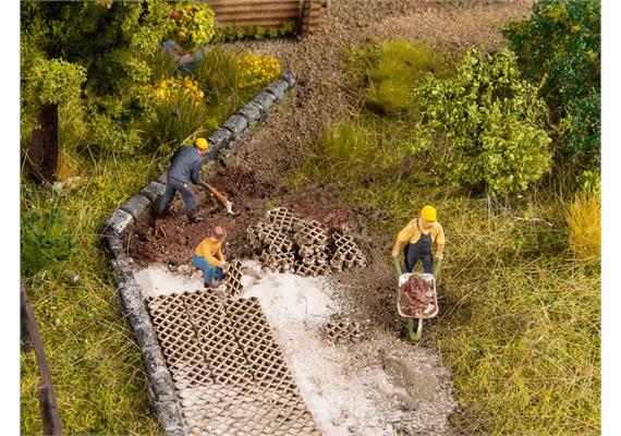 Noch 14227 L- C minis Rasensteine - H0 (1:87)