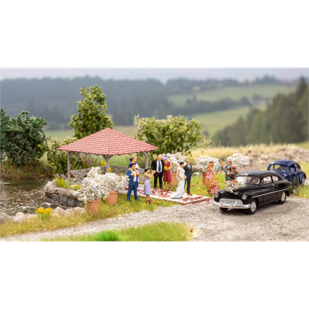 Noch 14263 Laser-Cut Veranstaltungs-Pavillon - H0 (1:87)