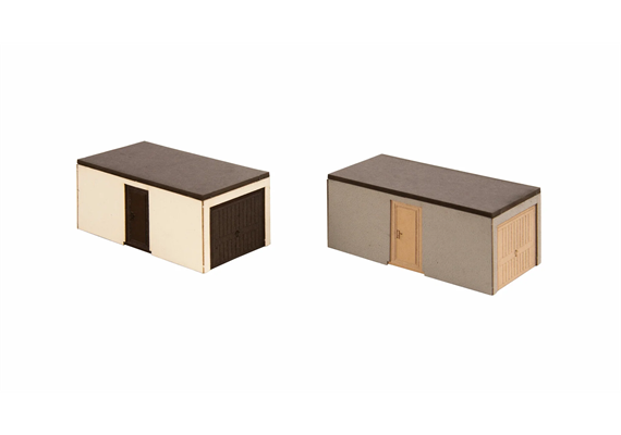 Noch 14319 Laser-Cut Fertig-Garagen, 2 Stück - H0 (1:87) | Bild 2