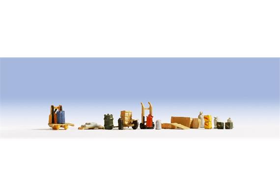 NOCH 14841 Güterbahnhof-Zubehör, H0