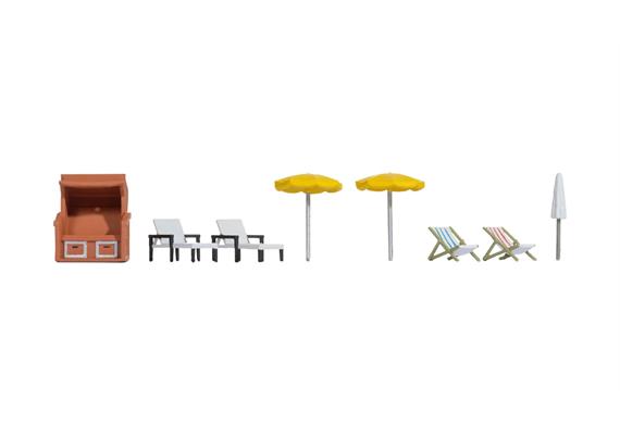 Noch 14844 Strand-Zubehör - H0 (1:87)