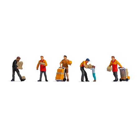 NOCH 15069 Paketzusteller, H0 1:87