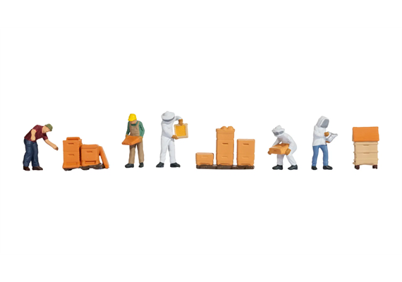 Noch 15615 Imker mit Bienenstöcken - H0 (1:87)