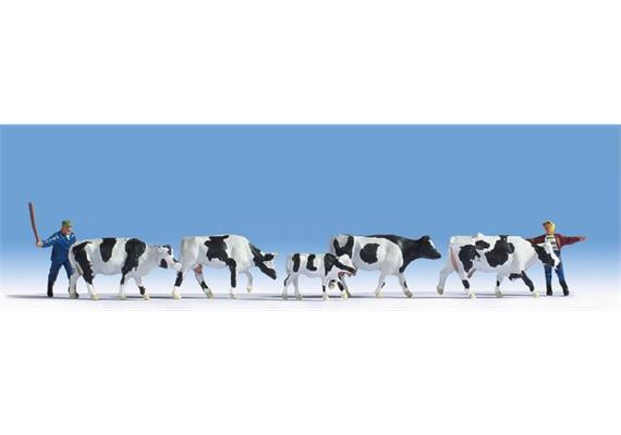 NOCH 15724 Kühe treiben - H0 (1:87) | Bild 1