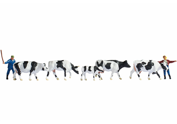 NOCH 15724 Kühe treiben - H0 (1:87) | Bild 1