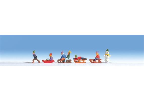 Noch 15819 Kinder im Schnee - H0 (1:87)