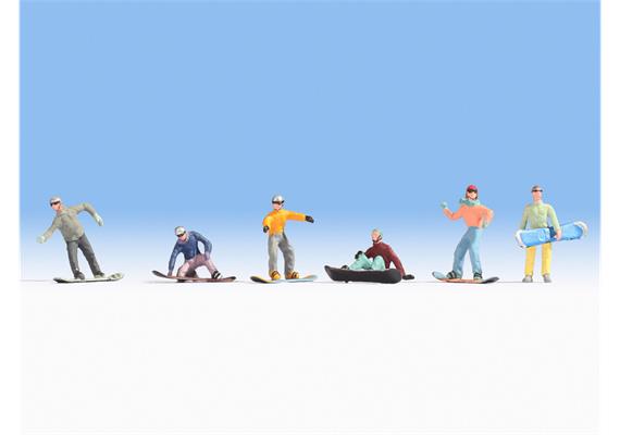 Noch 15826 Snowboarder - H0 1:87 | Bild 1