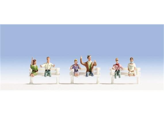 NOCH 15911 Cabriofahrer - H0 (1:87) | Bild 1