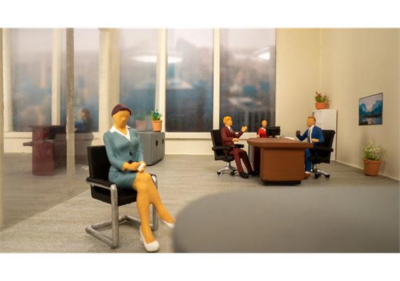 Noch 16251 Figuren-Themenwelt "Büro" - H0 (1:87) | Bild 2